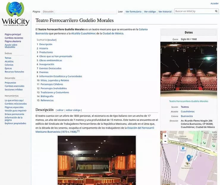 Example of infobox in mediawiki